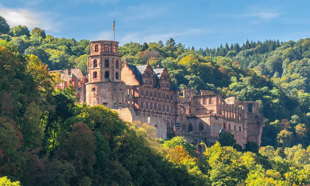 Het kasteel van Heidelberg