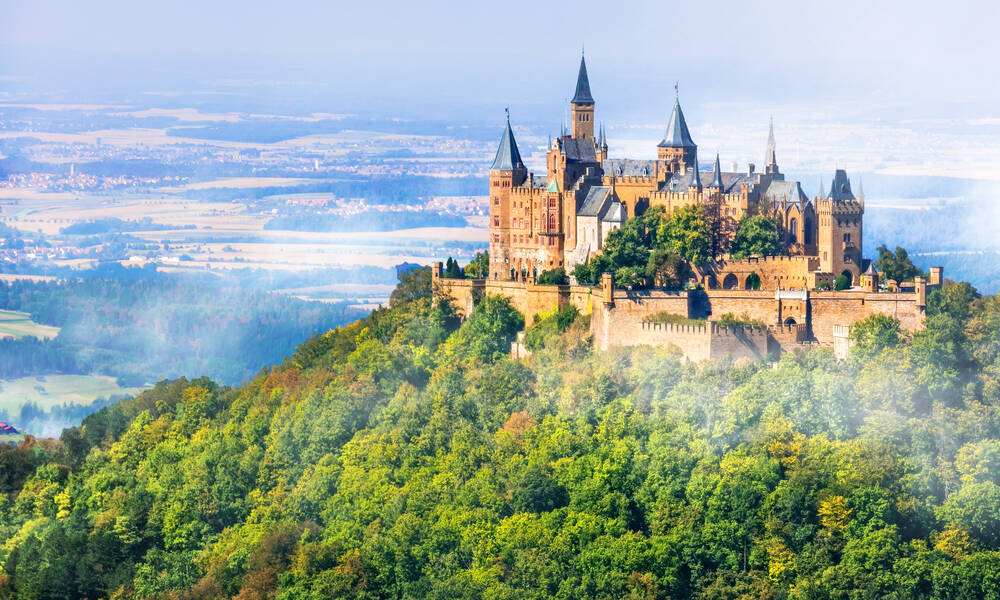 Het kasteel van Hohenzollern