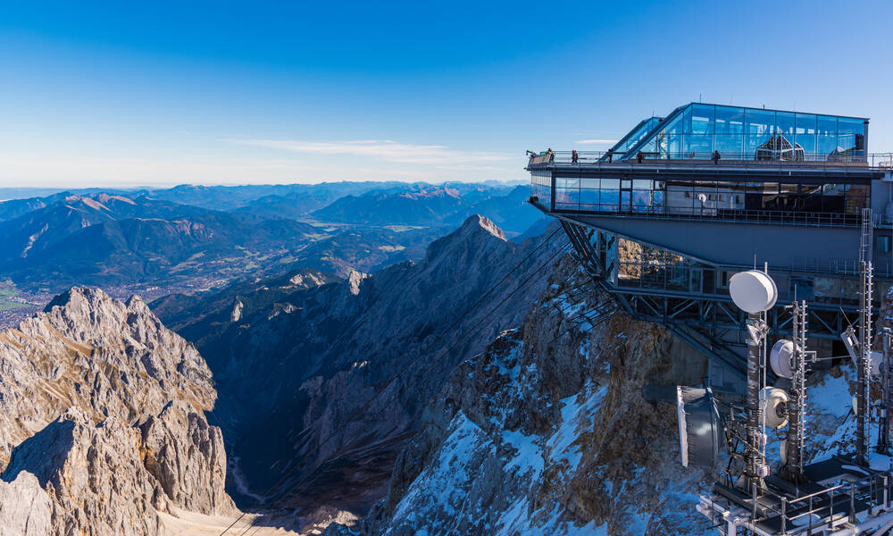 Zugspitze, de hoogste berg van Duitsland
