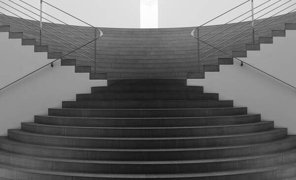 De trap van het kunstmuseum