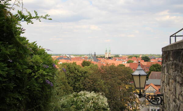 Quedlinburg uitzicht vanaf de Munzenberg