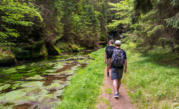 Nationaal Park Sächsische Schweiz biedt genoeg mogelijkheden voor wandelingen