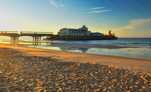 Bournemouth Beach en Pier