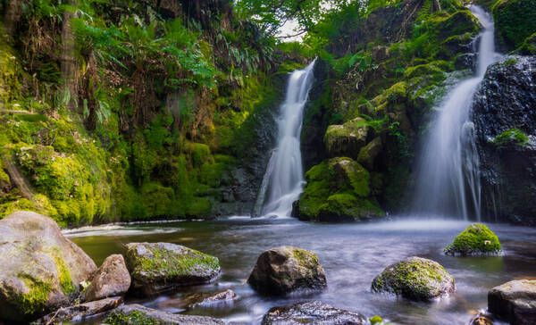 Watervallen van Dartmoor, Dartmoor Nationaal Park