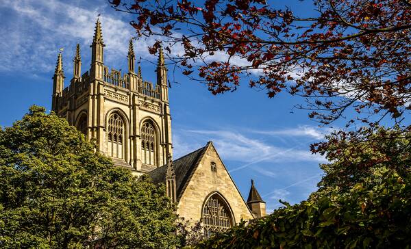Christ Church College en kathedraal, Oxford, Engeland