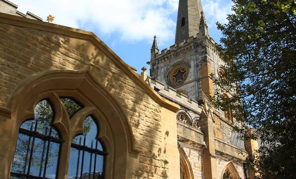 Kerk Holy Trinity church, Stratford-upon-Avon, Engeland