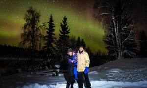 Noorderlicht excursie in Rovaniemi