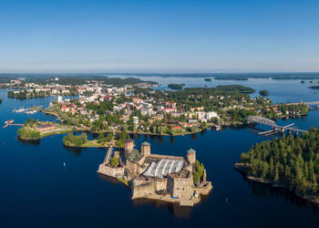 Savonlinna, Zuid-Finland en merengebied