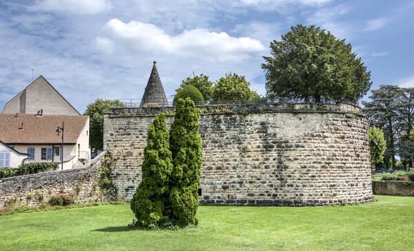 Stadsmuren Rempart Madeleine, Bourgogne