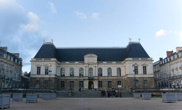 Palais Parlement Bretagne in Rennes