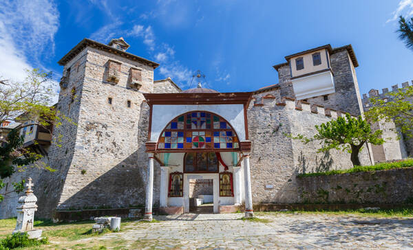 Megisti Lavra klooster Athos