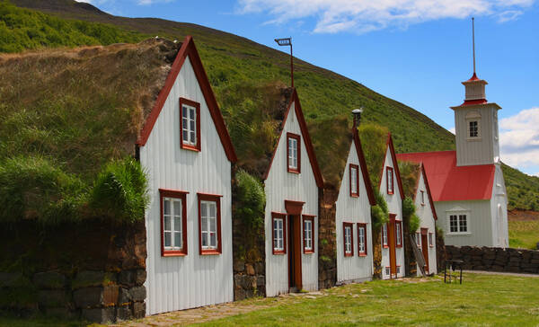 Laufás turfhuizen, Akureyri