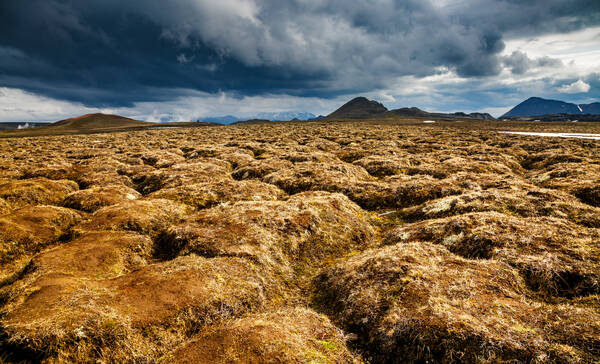 Leirhnjukur lavavelden, Mývatn