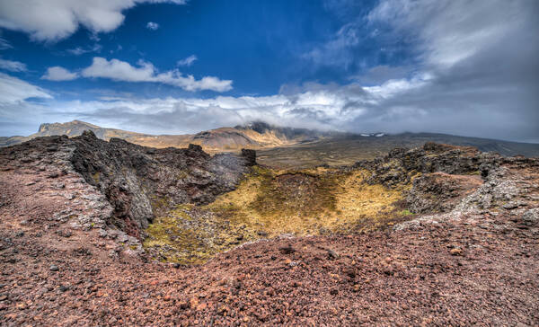 Saxhöll krater, Nationaal Park Snæfellsjökull