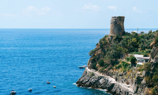Torens aan de Amalfikust