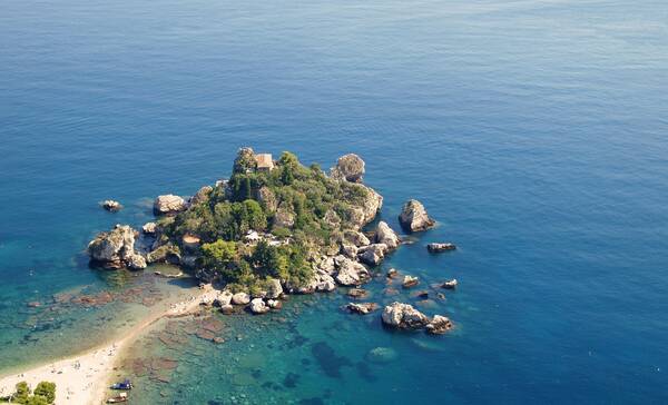 Isola bella, Taormina