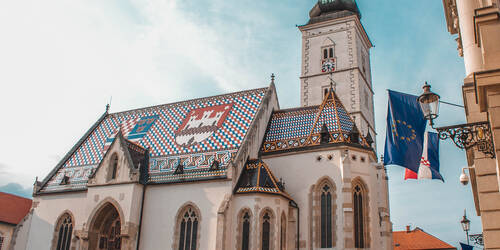 Zagreb in Kroatië