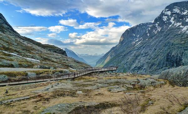 Trollstigen uitzichtpunt Noorwegen