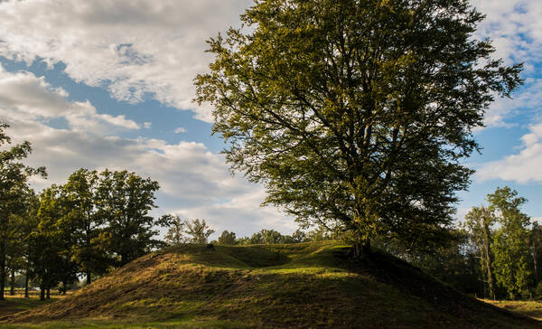 Borre Mounds en Midgard Vikingscentrum Horten