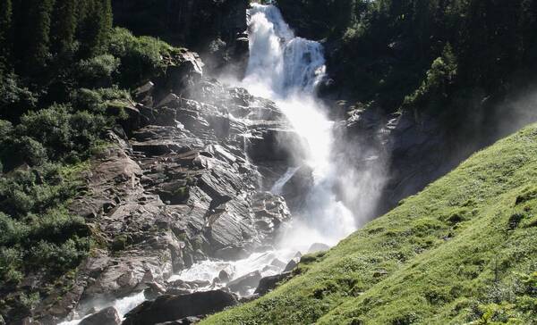 Krimmler watervallen, Mayrhofen Tirol