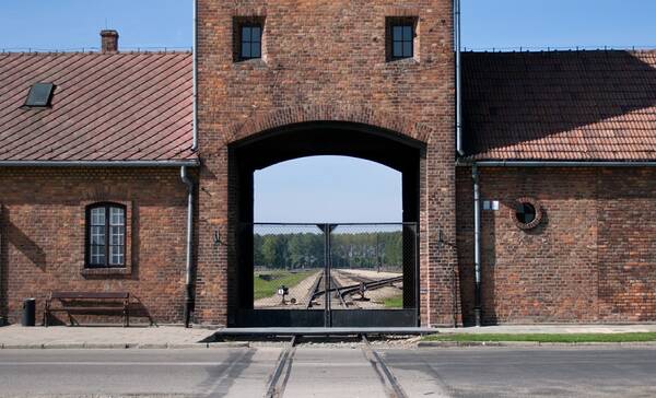 Concentratiekamp Auschwitz bij Krakau