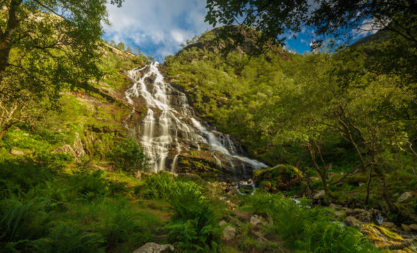 Steall Waterval