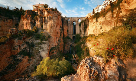 De indrukwekkende brug in Ronda