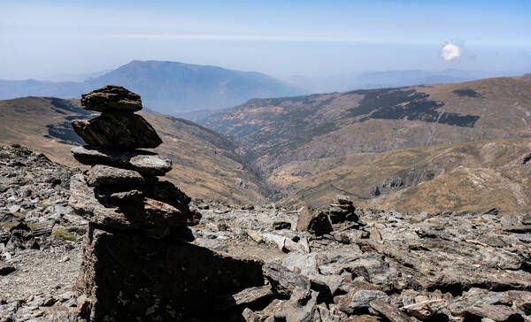 Sierra Nevada Nationaal Park, Spanje Mulhacen Peak