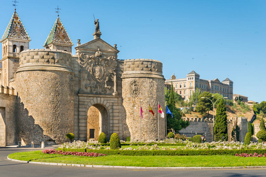 Stadspoort Puerta de Bisagra, Toledo'