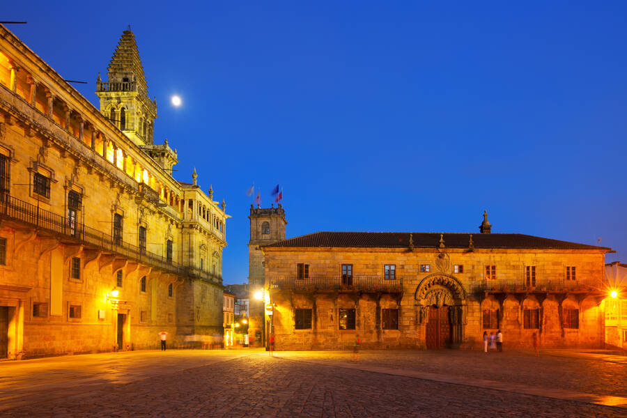 Plaza del Obradoiro Santiago de Compostela