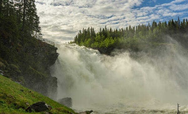 Tännforsen watervallen, Åre