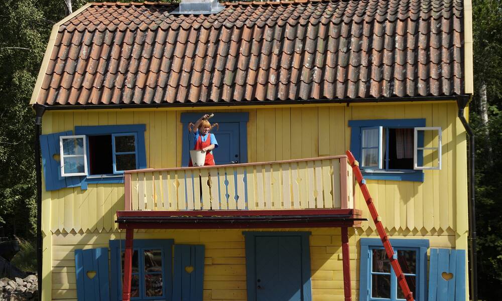 Huis van Pippi Langkous, Vimmerby in Zweden