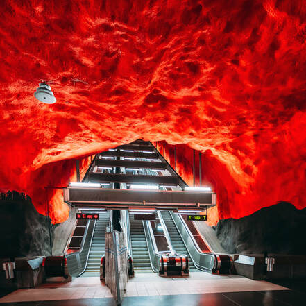 Metrostation in Stockholm