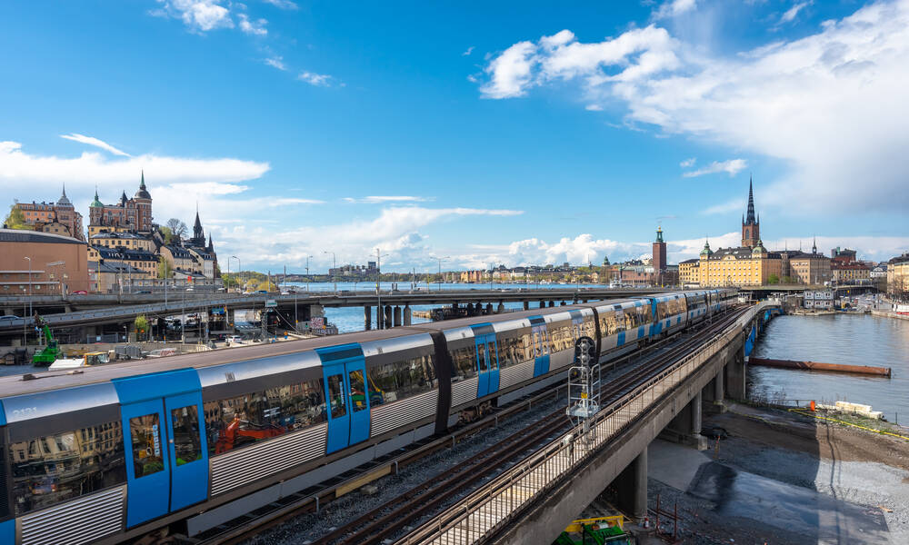 Metro in Stockholm