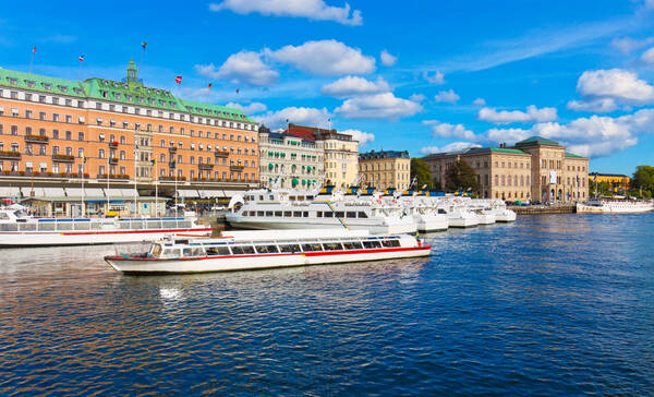 Rondvaartboot Stockholm