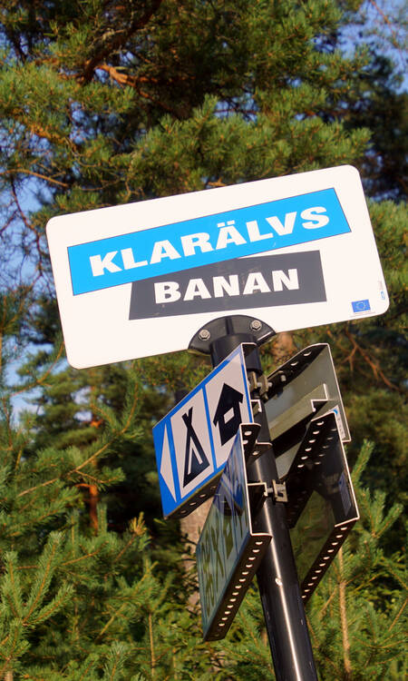 Klarälvsbanan, tussen Hagfors en Karlstad