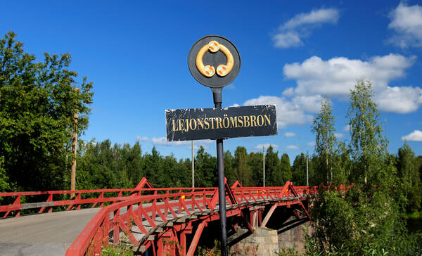 Lejonströmsbron brug, Skellefteå