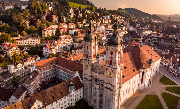 Kathedraal Sankt Gallen Zwitserland