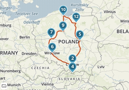Voorbeeldreis: Ontdekkingsreis door Polen 